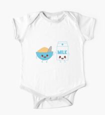 We Go Together Like Milk And Cereal One Piece - Short Sleeve