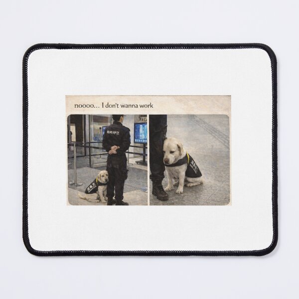 Item preview, Dog Too tired To work designed and sold by donchago.