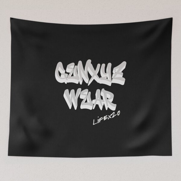 Item preview, genxyz in black. designed and sold by Lifex2o.