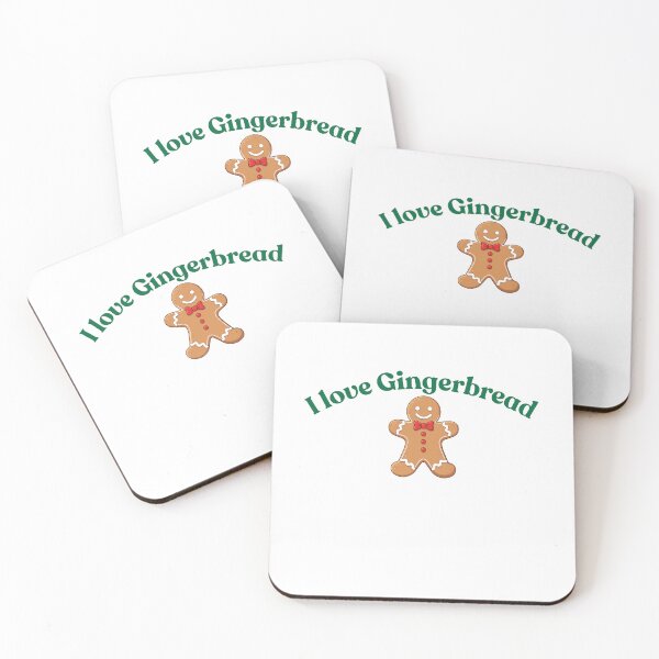 Item preview, Classic I Love Gingerbread Man - Holiday Baking designed and sold by TobiasLogic.