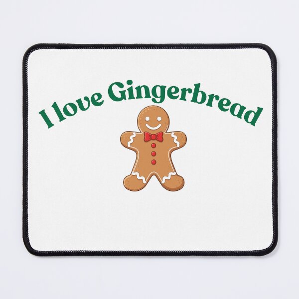 Item preview, Classic I Love Gingerbread Man - Holiday Baking designed and sold by TobiasLogic.