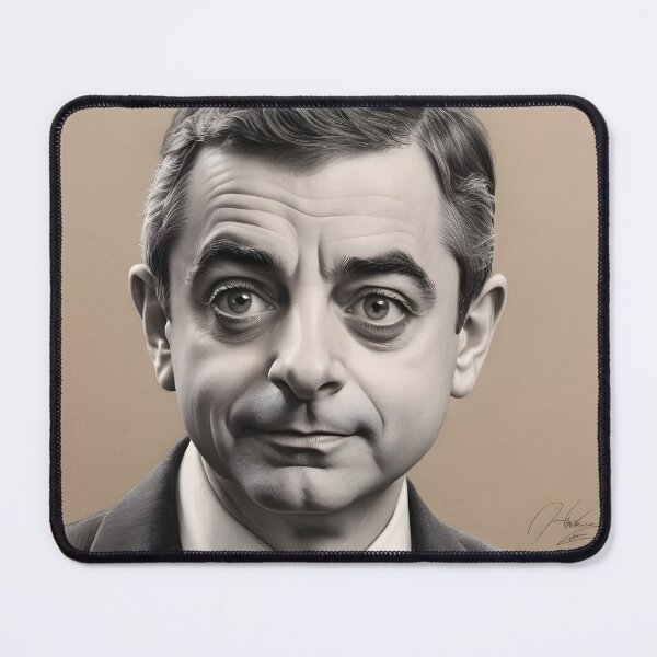 Item preview, Rowan Atkinson designed and sold by WorldofCharcoal.