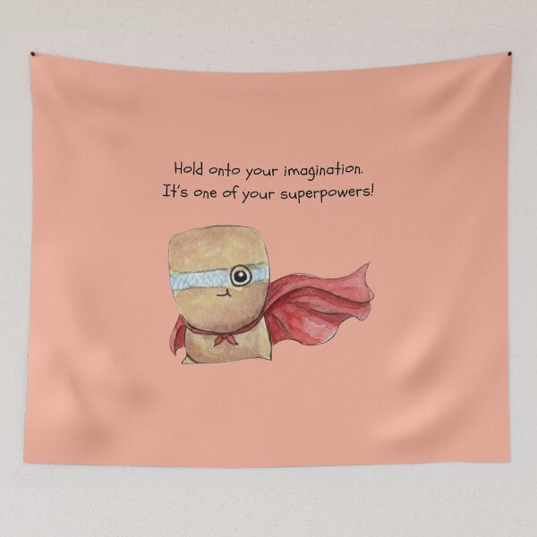 Item preview, Blue BooBoo - Hold Onto Imagination! designed and sold by booboos-rescue.