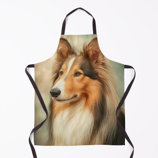 Item preview, Rough Collie portrait designed and sold by PetsArt.