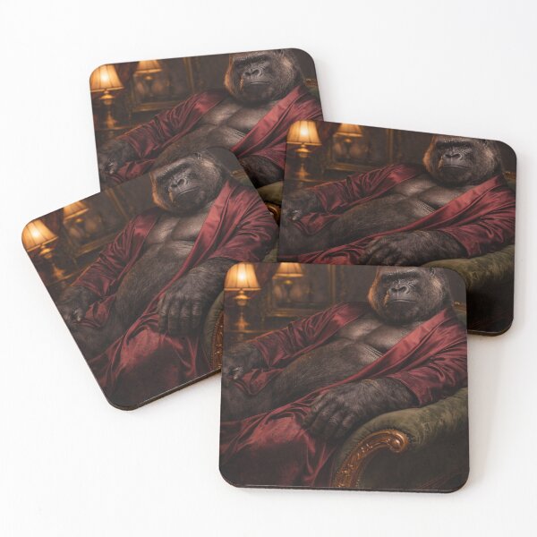 Item preview, Quiet Power – Gorilla Boudoir Portrait designed and sold by iMIGHTwearTHAT.