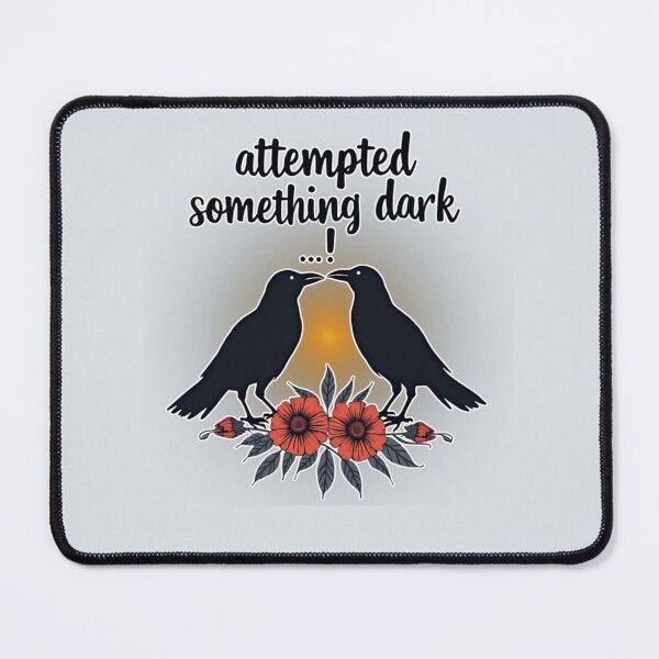 Item preview, Attempted Something Dark – Twin Crows Design - Mystic Shadows designed and sold by PriyaMagic.
