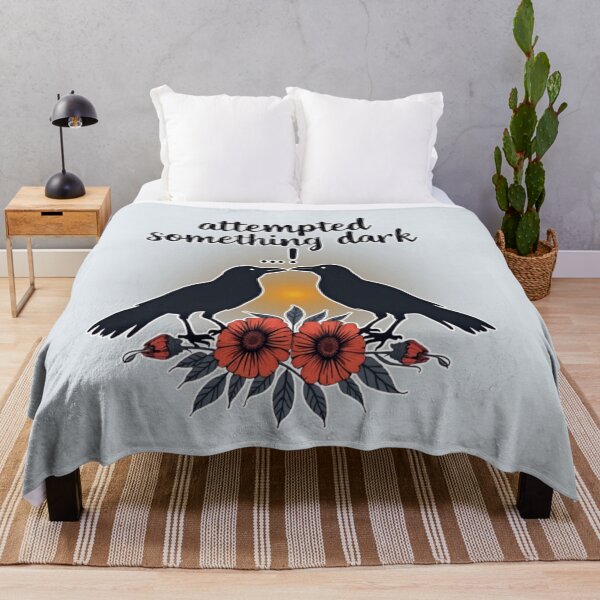 Item preview, Attempted Something Dark – Twin Crows Design - Mystic Shadows designed and sold by PriyaMagic.