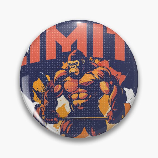 Item preview, I Break Limits Gorilla Gym Shirt – Bodybuilding Motivation T-Shirt designed and sold by Genzify.