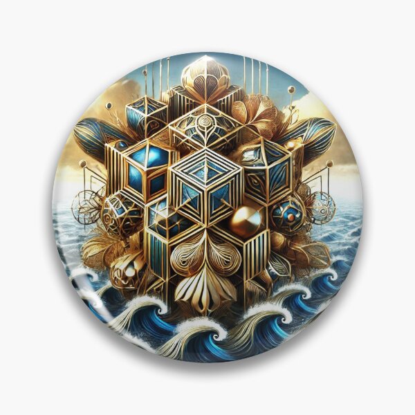 Item preview, Floating Geometry – Ocean Surrealism designed and sold by Dogandesighn.