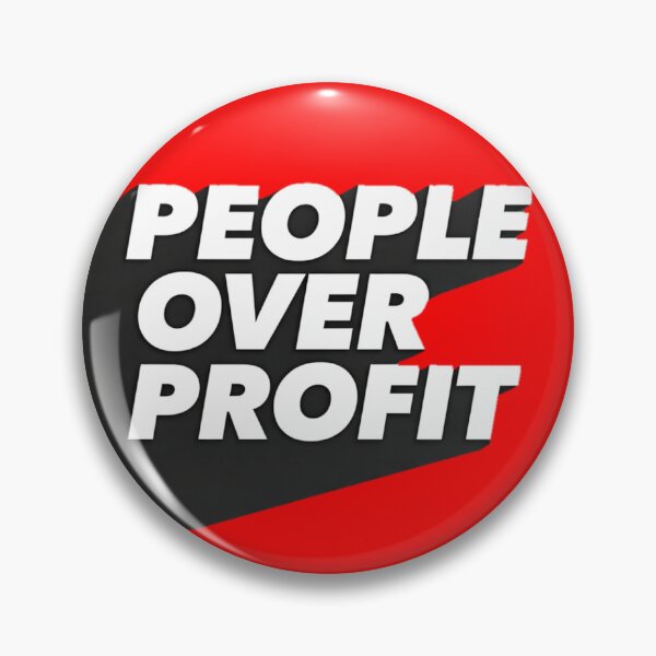 Item preview, People over profit designed and sold by Lenock.