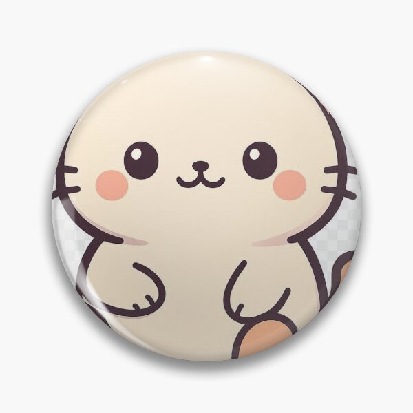 Item preview, Minimal Kawaii Cartoon Character | Pastel Cute Sticker Design designed and sold by MysticRelic Studio.