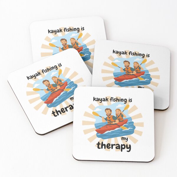 Item preview, Kayak Fishing Is My Therapy – Funny Kayak Fishing Shirt | Kayaker Gift | Fishing Lover Tee | Paddle Life Design designed and sold by Anasalseady.