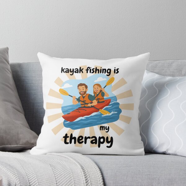Item preview, Kayak Fishing Is My Therapy – Funny Kayak Fishing Shirt | Kayaker Gift | Fishing Lover Tee | Paddle Life Design designed and sold by Anasalseady.