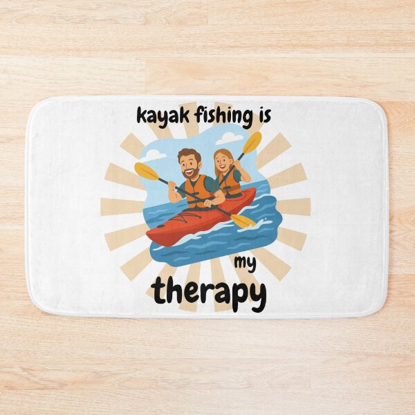 Item preview, Kayak Fishing Is My Therapy – Funny Kayak Fishing Shirt | Kayaker Gift | Fishing Lover Tee | Paddle Life Design designed and sold by Anasalseady.