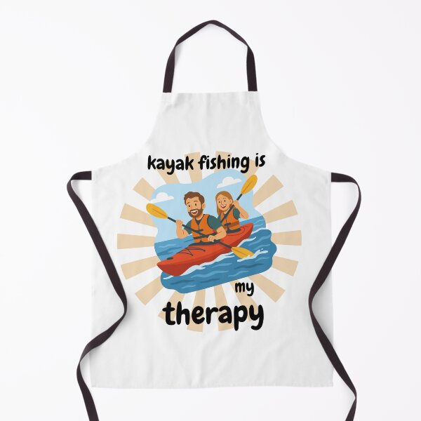 Item preview, Kayak Fishing Is My Therapy – Funny Kayak Fishing Shirt | Kayaker Gift | Fishing Lover Tee | Paddle Life Design designed and sold by Anasalseady.