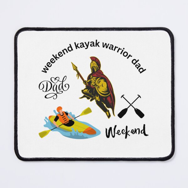 Item preview, Weekend Kayak Warrior Dad T-Shirt – Funny Kayaking Dad Gift, Paddle Life Shirt, Outdoor Adventure Father Design designed and sold by Anasalseady.