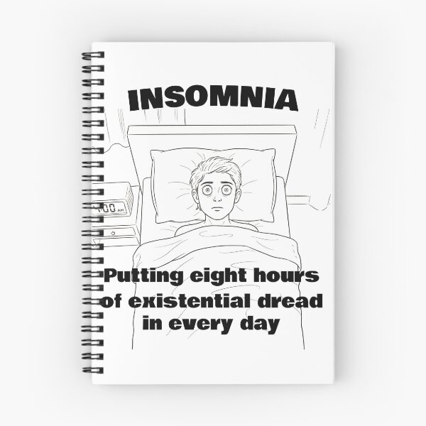 Item preview, Insomnia: giving you existential dread designed and sold by Allstar3000.