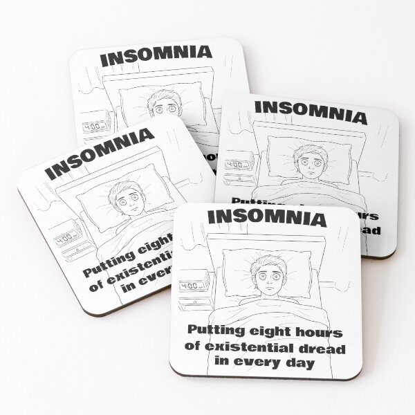 Item preview, Insomnia: giving you existential dread designed and sold by Allstar3000.