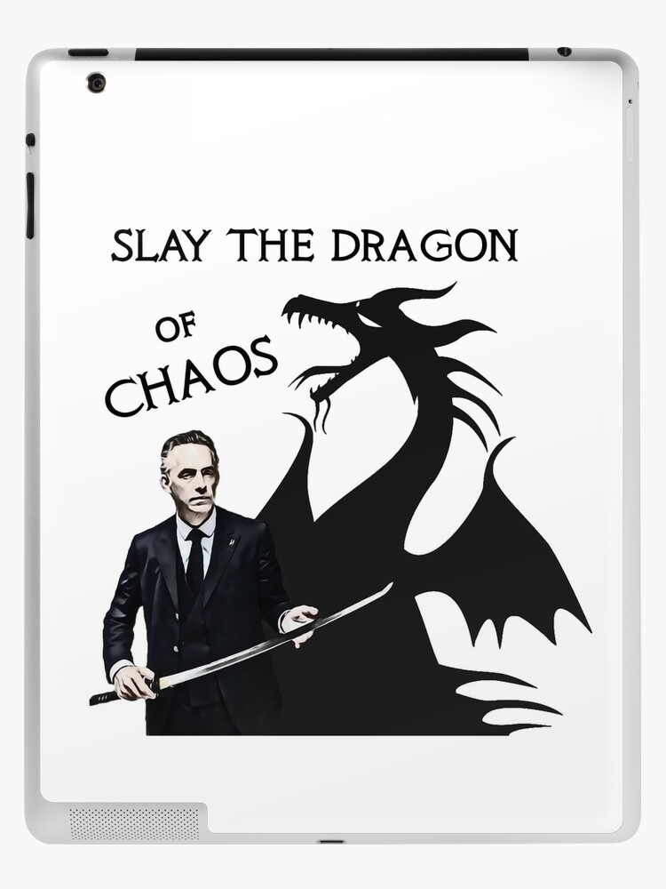 the Dragon of Chaos - Jordan Peterson" iPad Case & Skin by LibertyTees | Redbubble