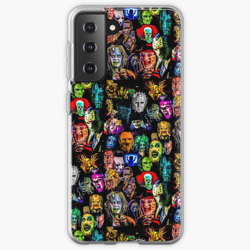 horror film baddies legends Samsung Galaxy Phone Case