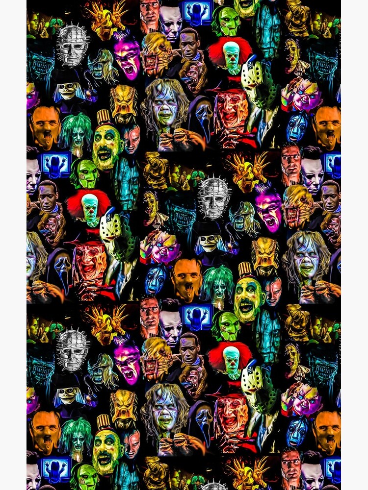 horror film baddies legends by mrilladesigns