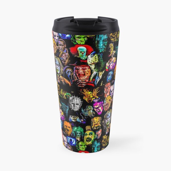 horror film baddies legends Travel Mug