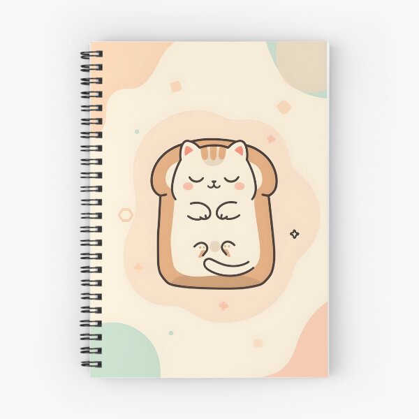 Item preview, Cozy Toast Cat Illustration designed and sold by Dimitrispoli.