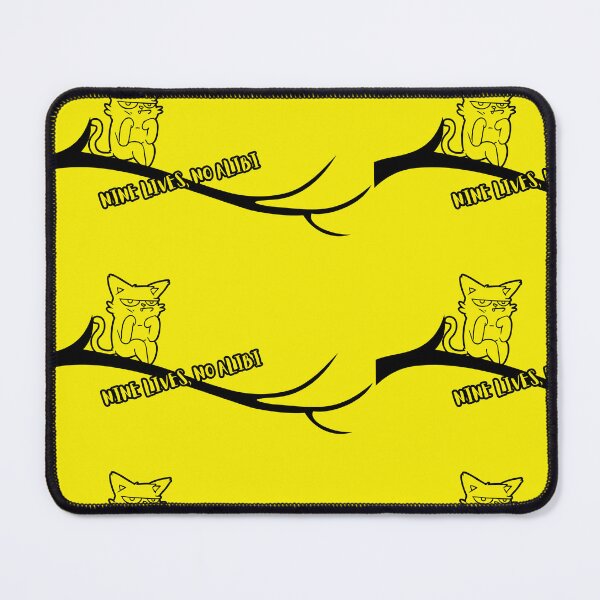 Item preview, Nine Lives, No Alibi True Crime Cat designed and sold by AlexxISLIT.