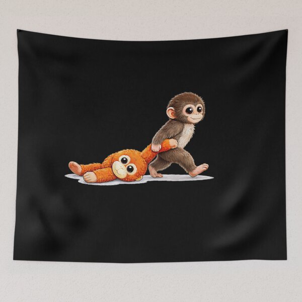 Item preview, Baby Punch Monkey , Lonely Punch Monkey designed and sold by IdealDo.