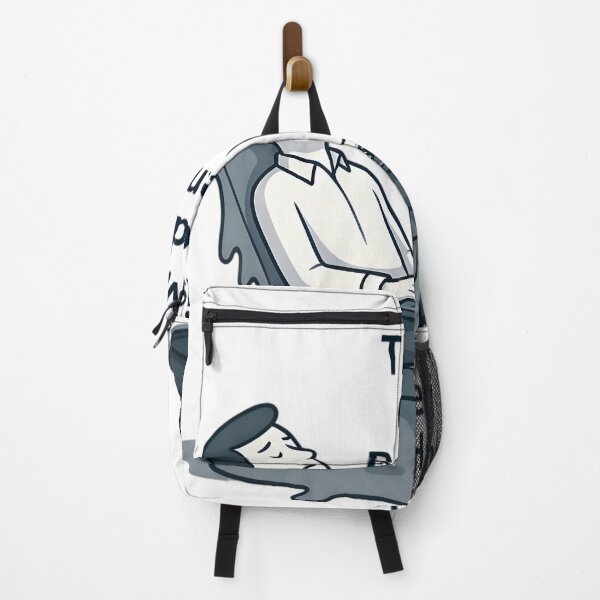 Item preview, Bored Office Worker Melting in Chair Illustration designed and sold by LowBattery Social Club.