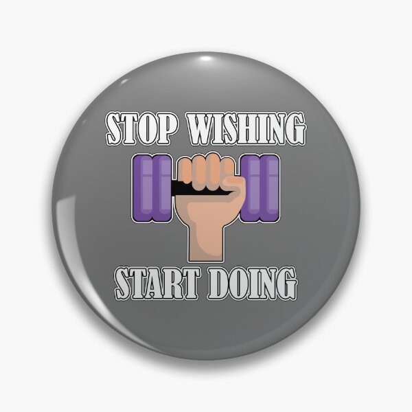 Item preview, STOP WISHING START DOING designed and sold by knight studio 77.