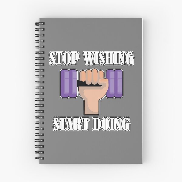 Item preview, STOP WISHING START DOING designed and sold by knight studio 77.