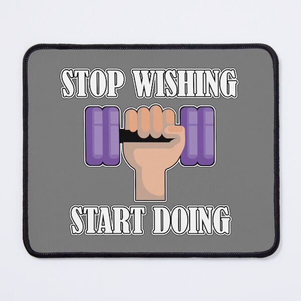 Item preview, STOP WISHING START DOING designed and sold by knight studio 77.