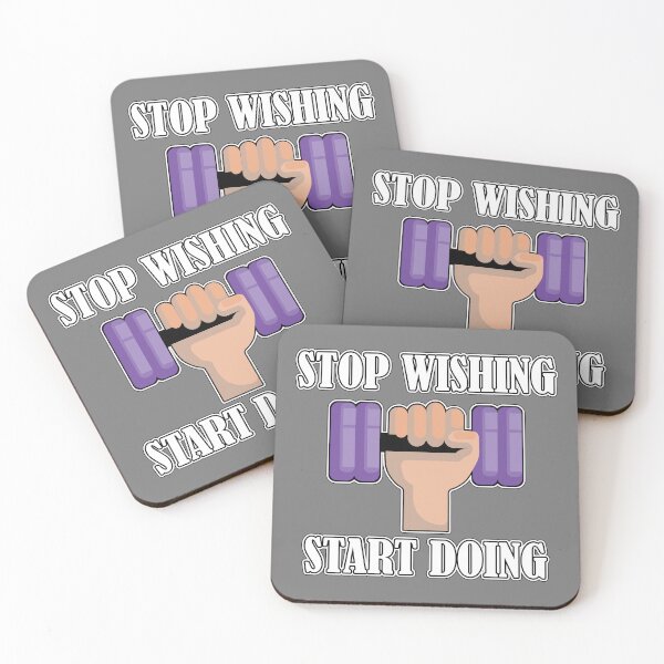 Item preview, STOP WISHING START DOING designed and sold by knight studio 77.