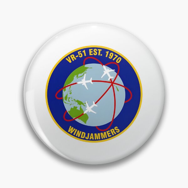 Item preview, VR-51 Windjammers Squadron Logistics Emblem designed and sold by CharlieDesings.