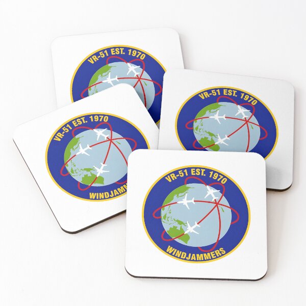 Item preview, VR-51 Windjammers Squadron Logistics Emblem designed and sold by CharlieDesings.