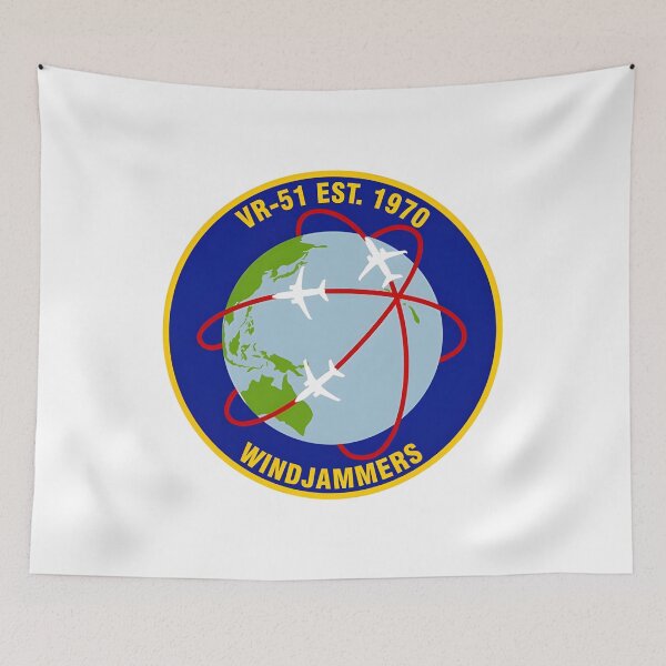 Item preview, VR-51 Windjammers Squadron Logistics Emblem designed and sold by CharlieDesings.