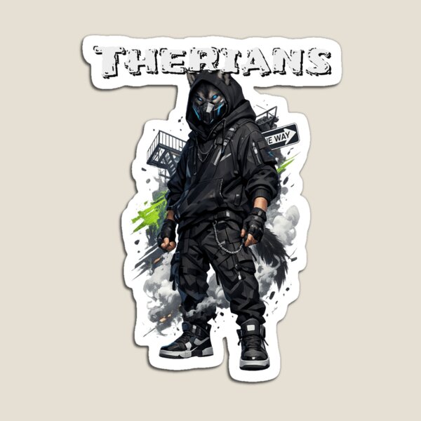 Item preview, The therian wolf designed and sold by LaModaLoKa01.