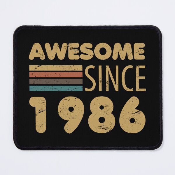 Item preview, Awesome Since 1986 40th Birthday designed and sold by thepixelgarden.