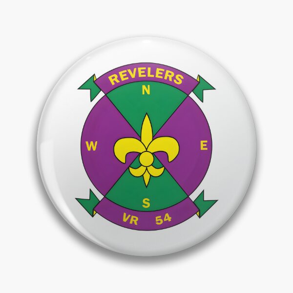 Item preview, VR-54 Revelers Squadron Fleur-de-lis Insignia designed and sold by CharlieDesings.
