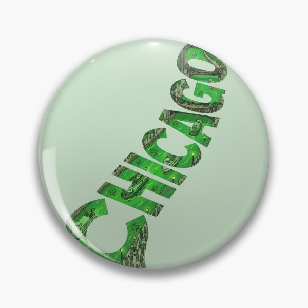 Item preview, Chicago St Patricks Day green river typography  designed and sold by WittyWeaveWear.