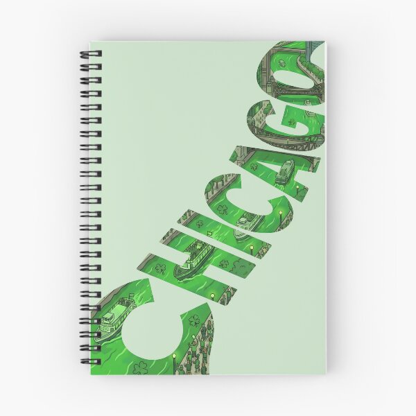Item preview, Chicago St Patricks Day green river typography  designed and sold by WittyWeaveWear.