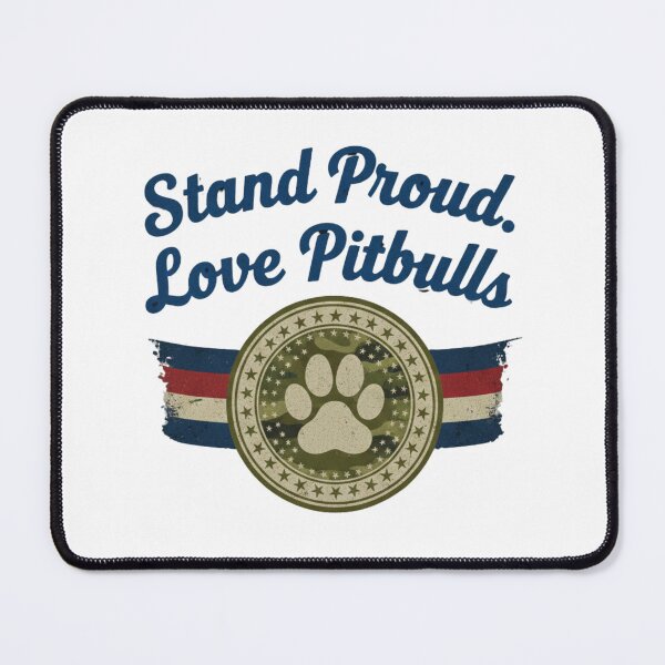 Item preview, Stand Proud Love Pitbulls designed and sold by My Pitbull Place.