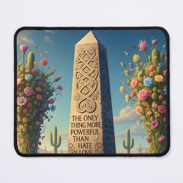 Item preview, Landscape The Only Thing More Powerful Than Hate Is Love designed and sold by Uglyandcute.