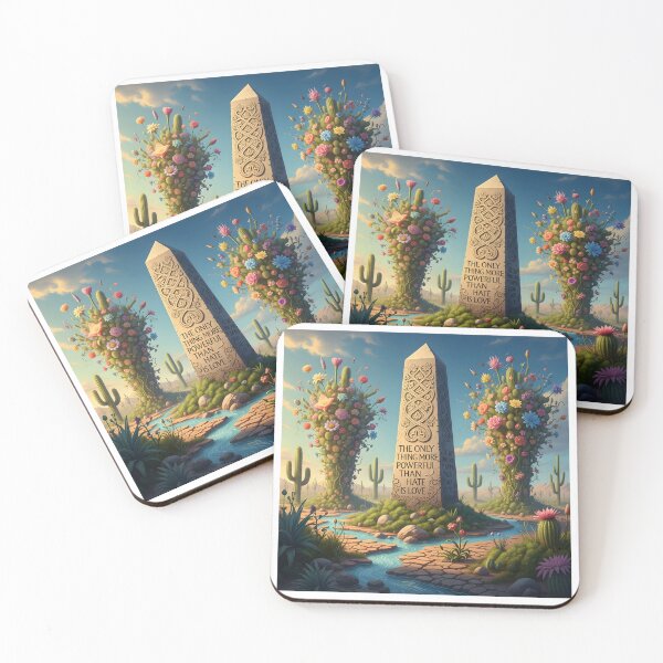 Item preview, Landscape The Only Thing More Powerful Than Hate Is Love  designed and sold by Uglyandcute.