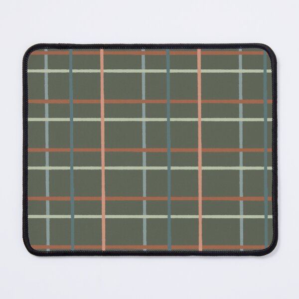 Item preview, Rustic Windowpane Plaid - Sage Green Slate Blue designed and sold by FoxfireAndCo.
