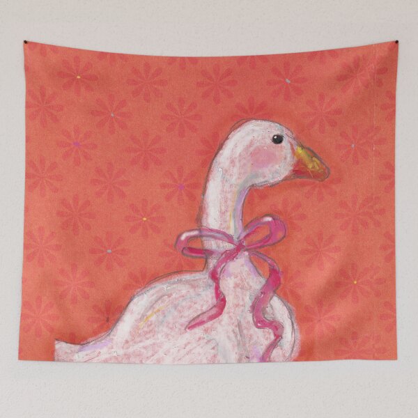 Item preview, Ribbon Duck by Brenda Knoll Mila's Ducks Collection designed and sold by Brenda  Knoll.