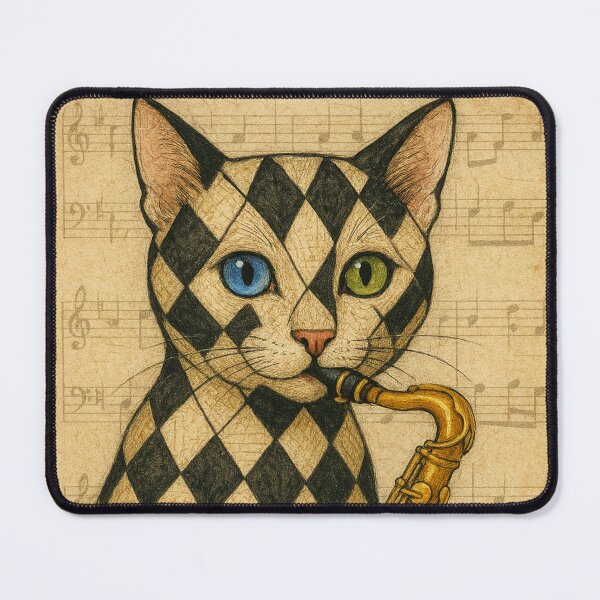 Item preview, Jazz Cat designed and sold by Crisradin-Perlarte.