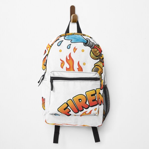 Item preview, Firefighter Brave Strong Hero – Cute Firefighter Cartoon Design for First Responders designed and sold by YK SHOP.