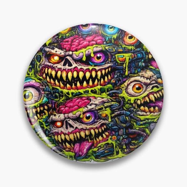 Item preview, Mutant Mashup - Gross-Out Art of Neon Monsters designed and sold by elglotonmusical.